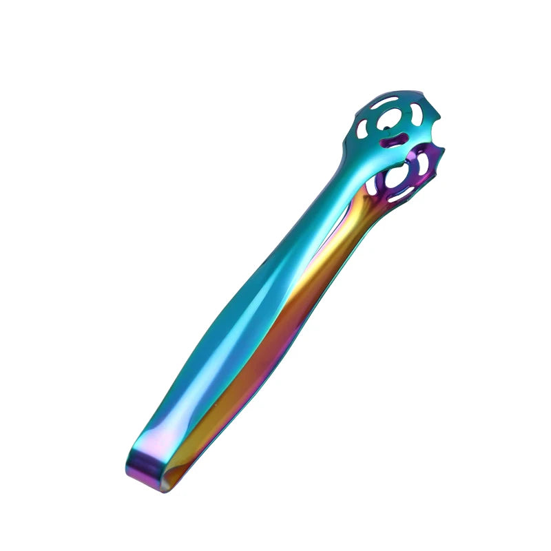 Stainless Steel Clip Mini Sugar Tongs Barbecue Food Serving Clamp Kitchen Barware Bar Bartender Accessories