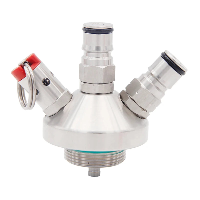 Mini Keg Ball Lock Tap Dispenser Include 50cm Silicone Hose 304 Stainless Steel Dispenser Homebrew Spear