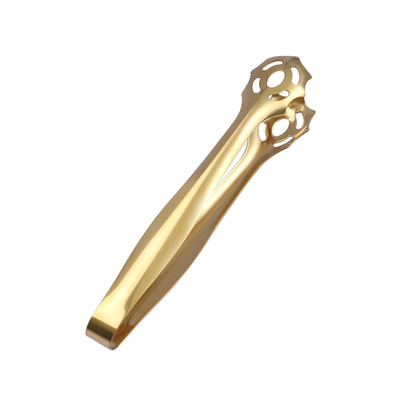 Stainless Steel Clip Mini Sugar Tongs Barbecue Food Serving Clamp Kitchen Barware Bar Bartender Accessories