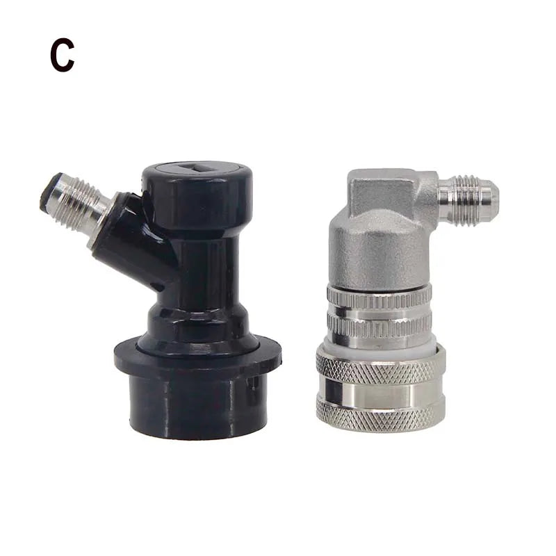 Mini Keg Ball Lock Tap Dispenser Include 50cm Silicone Hose 304 Stainless Steel Dispenser Homebrew Spear