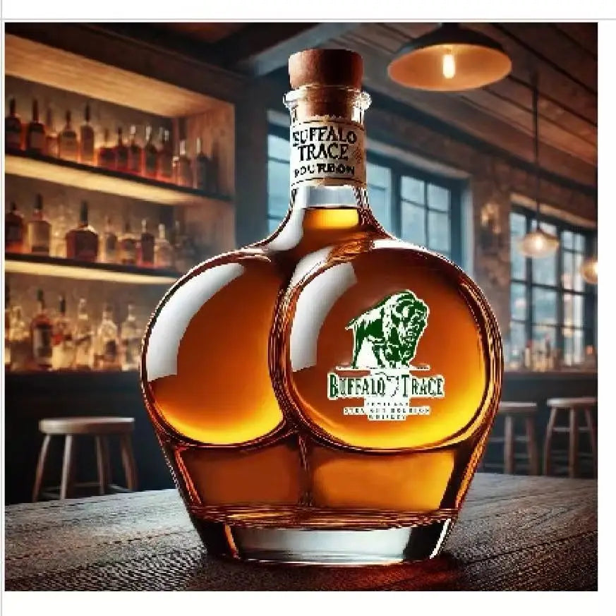 Whiskey Glass Decanter Novelty Statue Whiskey Decanter Wine Bottle Liquor Bottle Home Decorations Wine Container for Alcohol