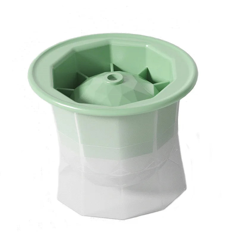 Bartending Artifact Household Round Ice Cube Mold with Lid