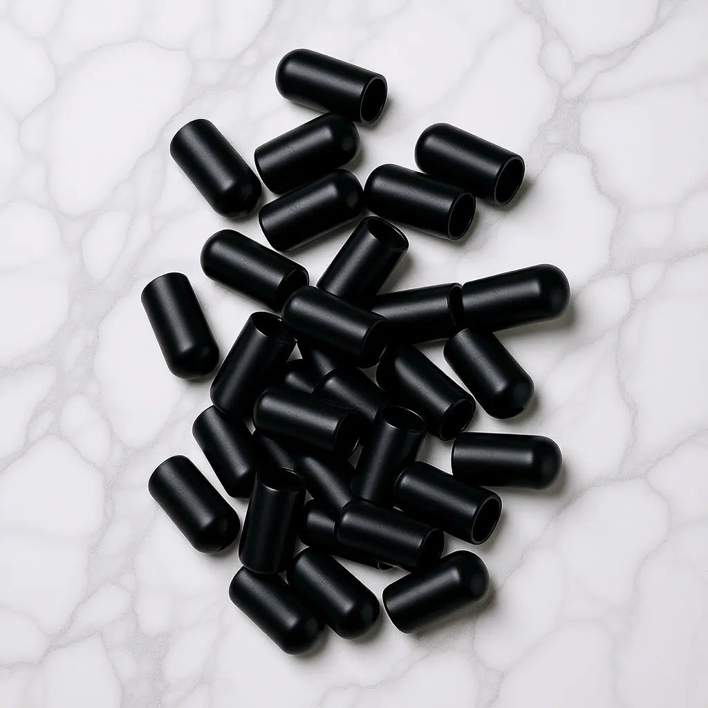 100Pcs Liquor Bottle Pourer Cover Reusable Rubber Spout Caps for Wine Oil Bottle Pour Spouts Dust Proof Bar Accessories